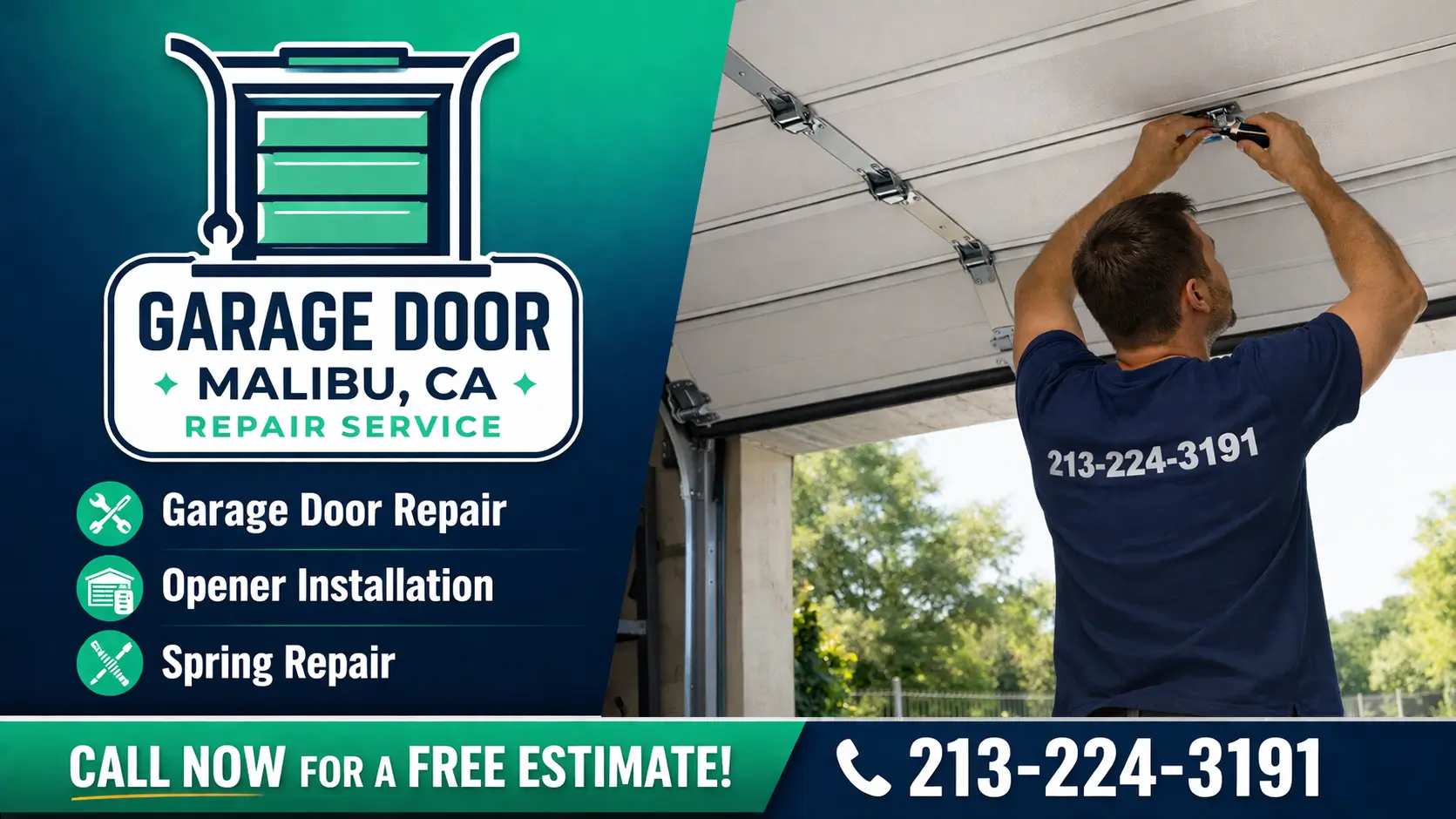 Garage Door Malibu CA | Repair & Installation