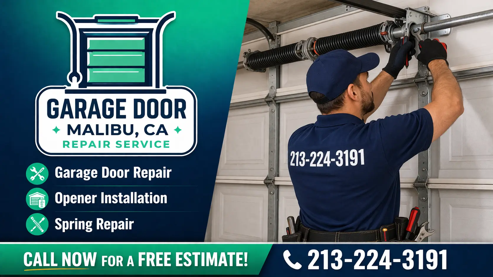 Garage Door Malibu CA | Repair & Installation